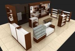 服裝展柜定制，男裝展柜