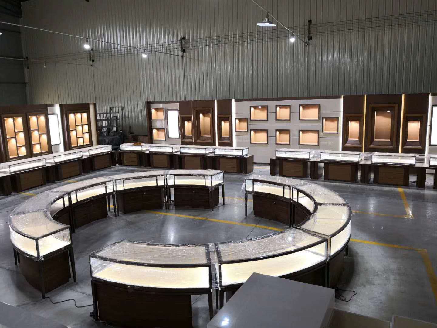 珠寶展柜案例，